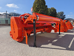 hydraulisch verschuifbare klepelmaaier met hamerklepels zware uitvoering model gorilla 200