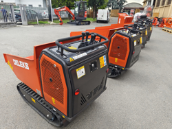 mini rupsdumper mini dumper op rupsbanden m5000bs