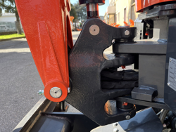 mini graafmachine met toebehoren mod m120