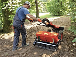 tweewiel tractor eenasser multimachine loncin benzinemotor