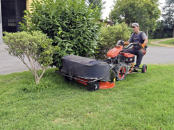 tweewiel tractor eenasser multimachine loncin benzinemotor