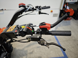 tweewiel tractor eenasser multimachine loncin benzinemotor