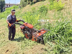 tweewiel tractor eenasser multimachine kama motor