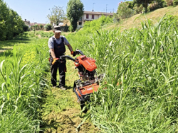 tweewiel tractor eenasser multimachine loncin benzinemotor zeus ltr