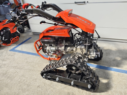 tweewiel tractor eenasser multimachine loncin benzinemotor zeus ltr