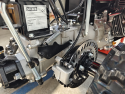 tweewiel tractor eenasser multimachine loncin benzinemotor zeus ltr