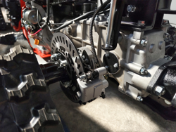 tweewiel tractor eenasser multimachine loncin benzinemotor zeus ltr