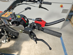 tweewiel tractor eenasser multimachine loncin benzinemotor zeus ltr