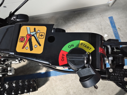 tweewiel tractor eenasser multimachine loncin benzinemotor zeus ltr