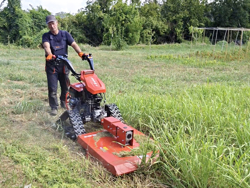 tweewiel tractor eenasser multimachine loncin benzinemotor zeus ltr