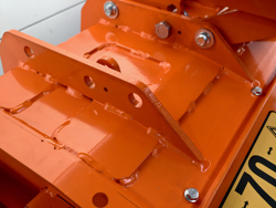 hydraulische klepelmaaier voor mini graafmachine mod. arj 80