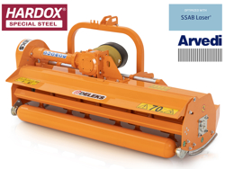 klepelmaaier zijdelings verschuibaar middelzware uitvoering 185 cm mod. leopard 180 sp