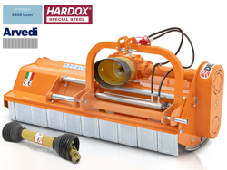 klepelmaaier hyadraulisch zijdelings verschuifbaar voor middelzware tractoren leopard 180 sph