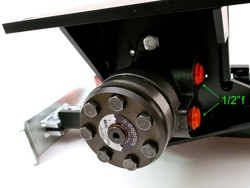 hydraulische maaibalk bermmaaier heggenschaar 130cm mod. hr 130