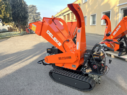 benzine hakselaar versnipperaar met motor mod. dk 1000t