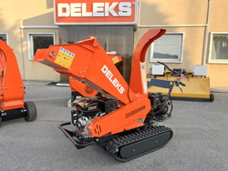 benzine hakselaar versnipperaar met motor mod. dk 1000t
