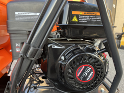 benzine hakselaar versnipperaar met motor mod. dk 1000t