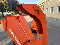 benzine hakselaar versnipperaar met motor mod. dk 1000t