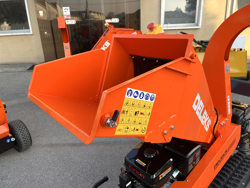 benzine hakselaar versnipperaar met motor mod. dk 1000t