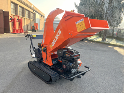 benzine hakselaar versnipperaar met motor mod. dk 1000t