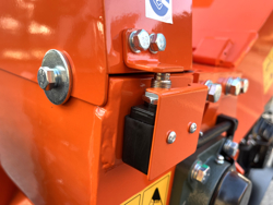benzine hakselaar versnipperaar met motor mod. dk 1000t