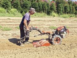 grondfrees tweewiel tractor 100cm