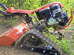 grondfrees tweewiel tractor 100cm
