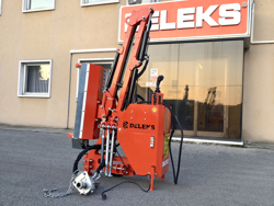 hydraulische armmaaier klepelmaaier met verlengarm voor tractoren mod airone