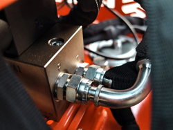 hydraulische armmaaier klepelmaaier met verlengarm voor tractoren mod airone