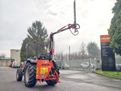 hydraulische armmaaier klepelmaaier met verlengarm voor tractoren mod airone