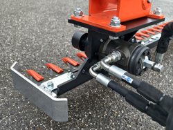 hydraulische armmaaier klepelmaaier met verlengarm voor tractoren mod airone