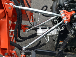 hydraulische armmaaier klepelmaaier met verlengarm voor tractoren mod airone