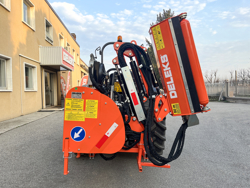 hydraulische armmaaier klepelmaaier met verlengarm voor tractoren mod merlo
