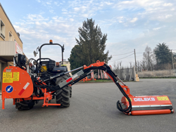 hydraulische armmaaier klepelmaaier met verlengarm voor tractoren mod merlo