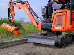 mini graafmachine met toebehoren mod m130