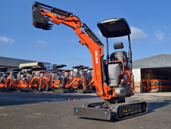 mini graafmachine met toebehoren mod m130