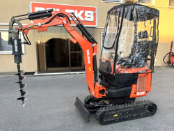 mini graafmachine met toebehoren mod m130