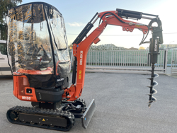 mini graafmachine met toebehoren mod m130