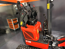 mini graafmachine met toebehoren mod s100