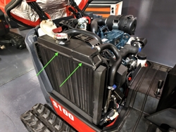 mini graafmachine met toebehoren mod s100