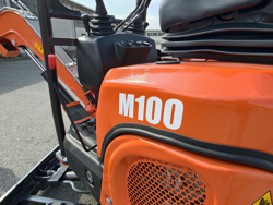 mini graafmachine met toebehoren 1 ton mod m100