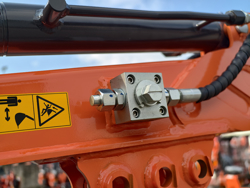 mini graafmachine met toebehoren 1 ton mod m100