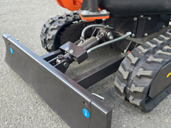 mini graafmachine met toebehoren 1 ton mod m100