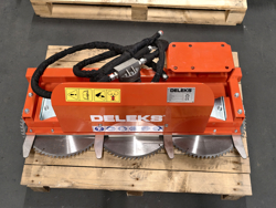 hydraulische snoeizaag met 3 zaagbladen cutter3