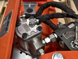 hydraulische snoeizaag met 5 zaagbladen hrdisc5