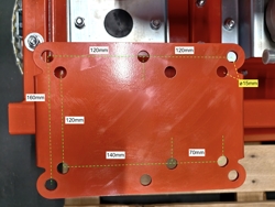 hydraulische snoeizaag met 5 zaagbladen hrdisc5