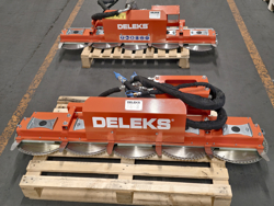 hydraulische snoeizaag met 5 zaagbladen hrdisc5