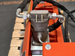 hydraulische snoeizaag met 5 zaagbladen cutter5