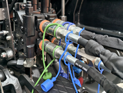 hydraulisch verschuifbare klepelmaaier met hamerklepels zware uitvoering model gorilla 150