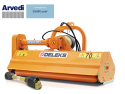klepelmaaier 120 cm met zijdelingse verschuiving lichte uitvoering mod.  lince sp120h